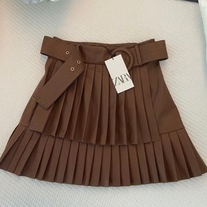 Leather skirt Size small